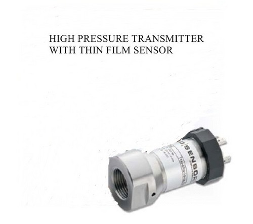 Pressure transmitter with thin film sensor