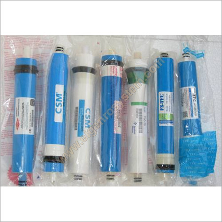 White And Blue Reverse Osmosis Membranes