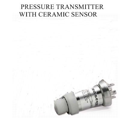 pressure transmitter with ceramic sensor