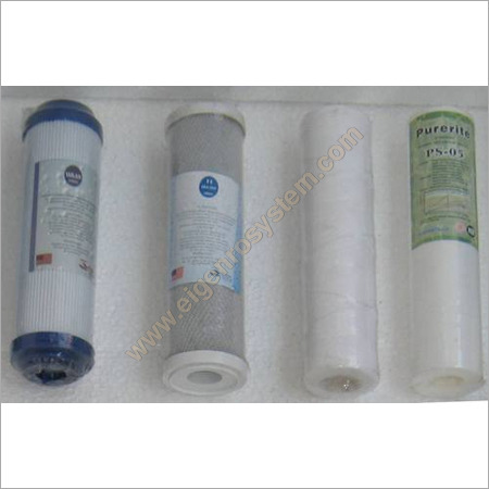 White Domestic Water Filter Cartridge