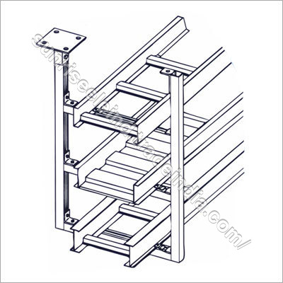 Ladder Trays With The Supporting System