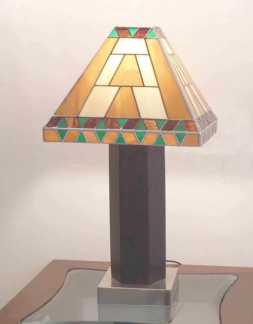 4 Sided Panel Lamp A