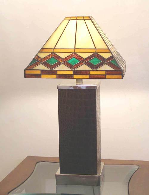 4 Sided Panel Lamp
