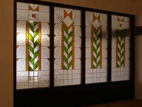 Abstract Fixed Glass