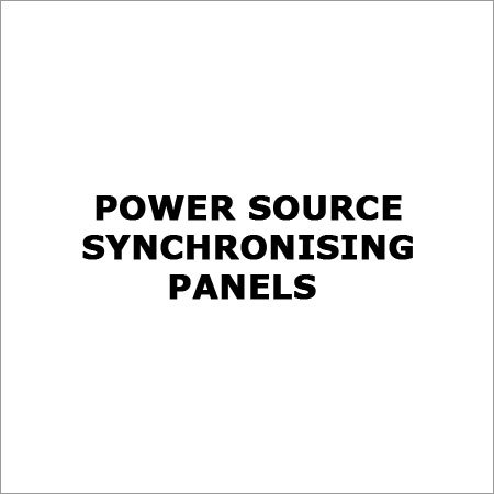 Power Source Synchronising Panels