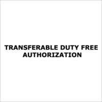 Duty Free Import Authorisation