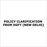 DGFT Policy Circular Clarification Services