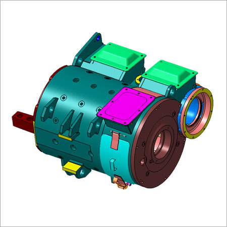 Magnet Frame Fitted With Bearing Brackets & Suspension Tube