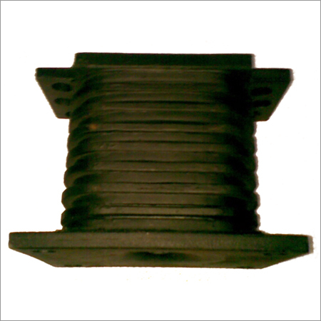 Volvo Holong Pad - Rubber 10x10x15 Cm, 60 Shore A Hardness | High Durability, Shock Absorption, Vibration Dampening, Noise Reduction