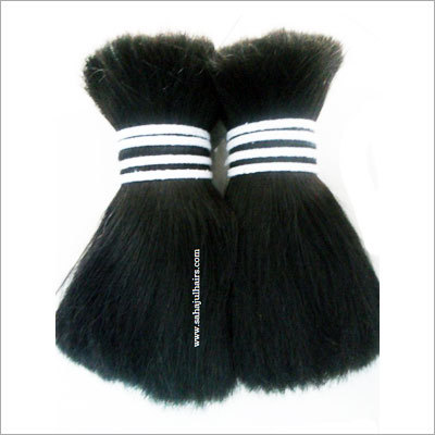 Double Drawn Human Hair