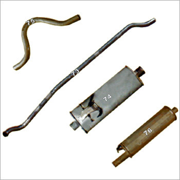 4 Wheeler Exhaust Pipes