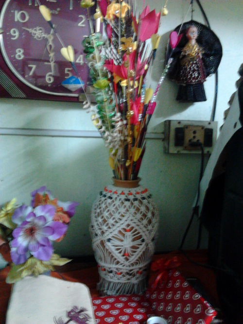 Jute Flower Vase