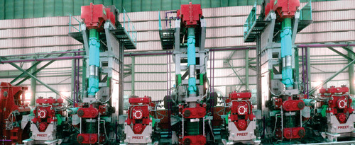 Re bar rolling mill