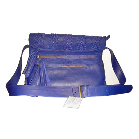 Leather Blue Bags