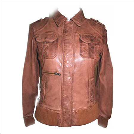 Mens Brown Leather Jackets