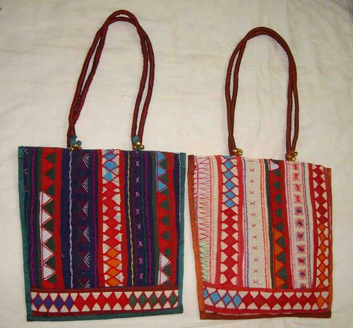 Cutwork Patch Bag
