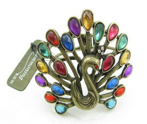 peacock bracelet