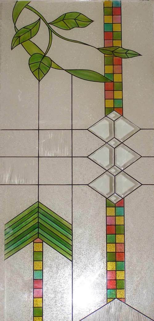 Leaf Panel Glass