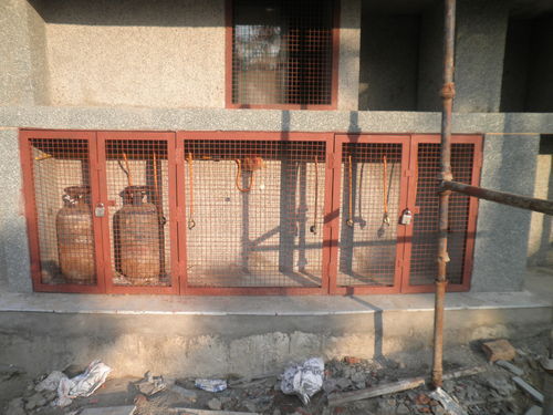 L.P.G Gas Pipe Line Gas Bank