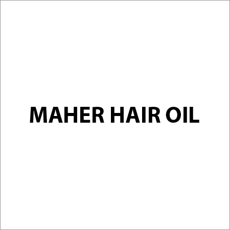 Maher hair oil