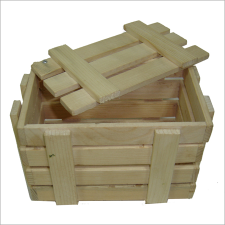 Wood Wooden Cargo Box