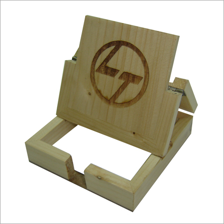 Wood Int Logo Chit Box