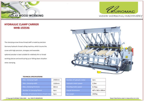 Hydraulic Clamp Carrier