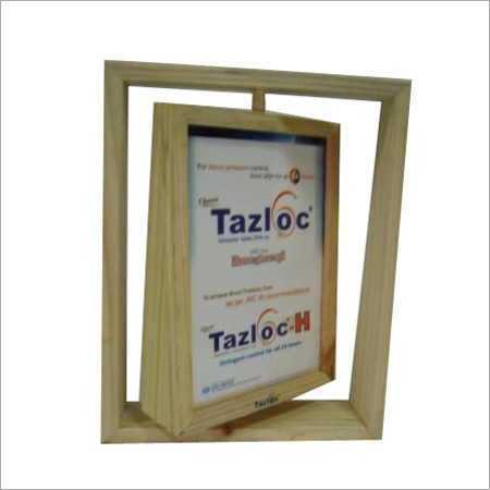 Wooden Texture Revolving Frame