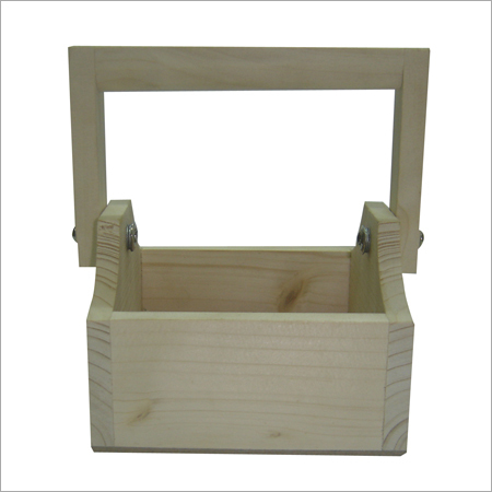 Square Wooden Handle Trays