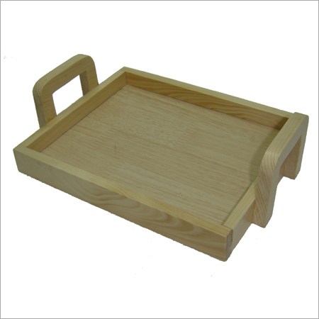 Square High Quality Wooden Tray