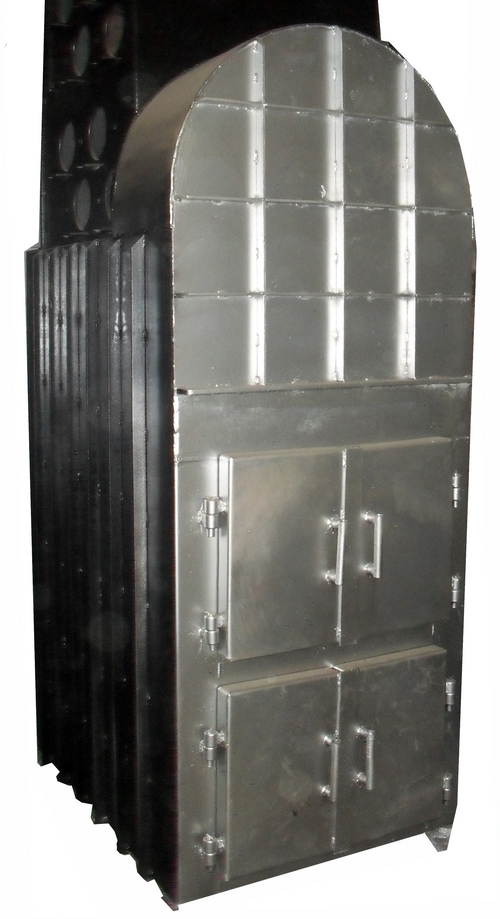 Wood Waste Fire Seasoning Chamber