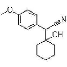 1-[Cyano-(p-methoxyphenyl)methyl]cyclohexanol