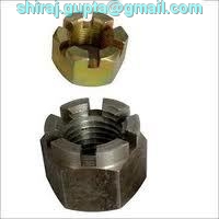 Castle Slotted Nut