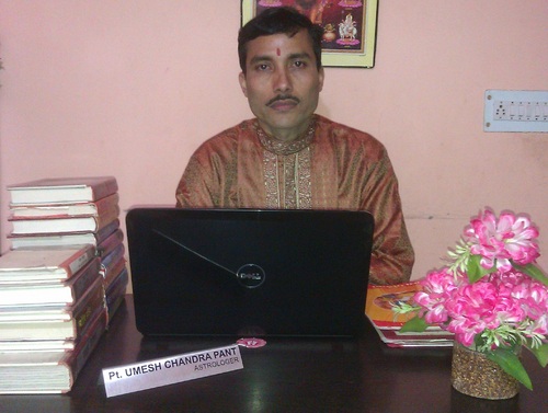 Pt.Umesh Chandra Pant in his office