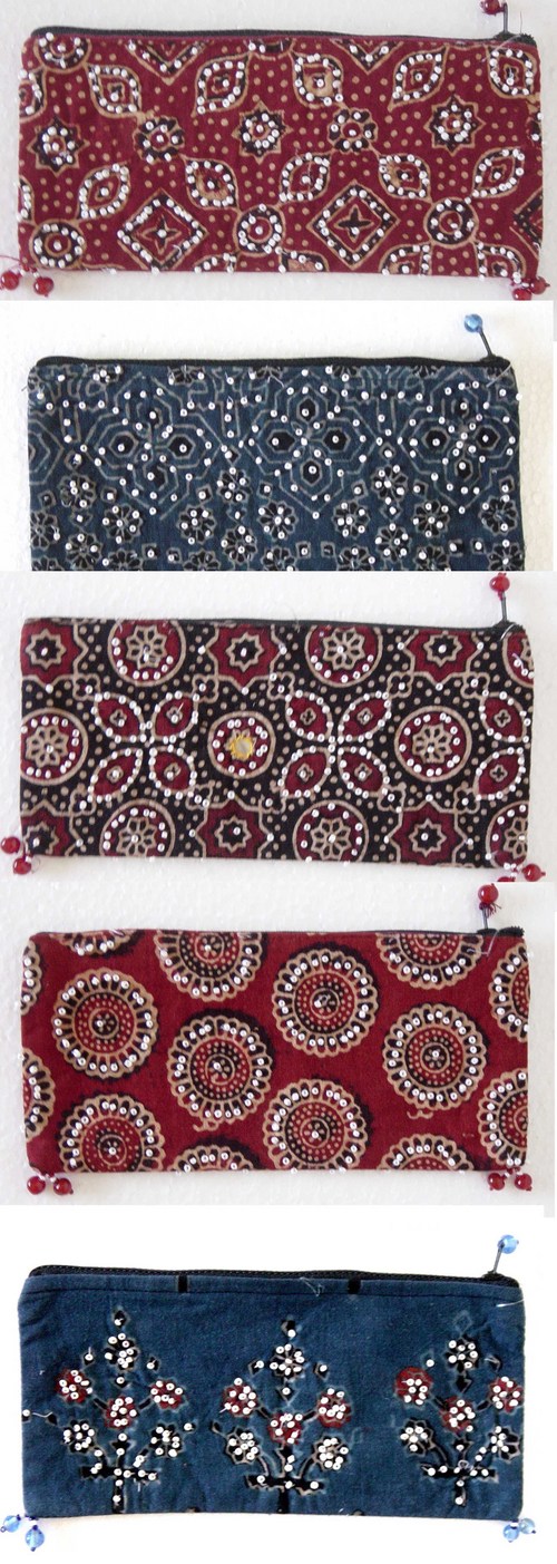 COTTON PENCIL POUCH