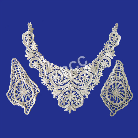 Flower Embroidery Neck