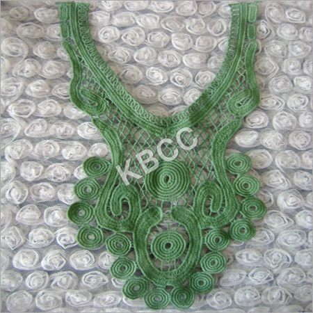 Embroidery Colored Neckline