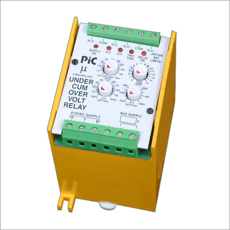 Under Cum Over Voltage Relay