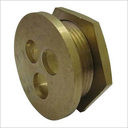 Brass Geyser Round Flange