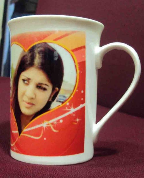 Small Any Mug - Ceramic 10x8x8 cm, White | Durable, Customizable, Microwave-Safe, Dishwasher-Safe, Lightweight, Ergonomic Handle