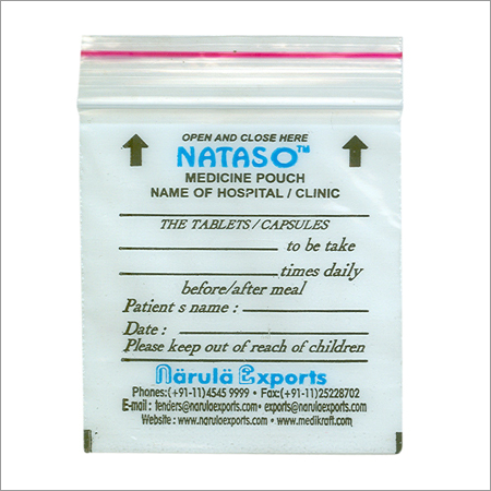 Automobile Zip Lock Bag