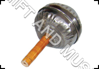 Band Jhunjhana - Metal & Wood, 15-20 cm Height, Silver | Musical Toy, Rattling Sound, Lightweight