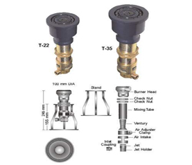 Flame Throwing Tourch Burner