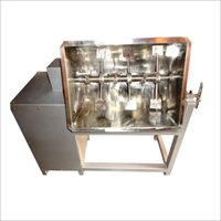 Pickle Mixer - Stainless Steel 304, U-shape Chamber, 50-200 Kg/hr Capacity, 2 Hp Electric Motor , Semi-automatic Operation, Tilting Drum