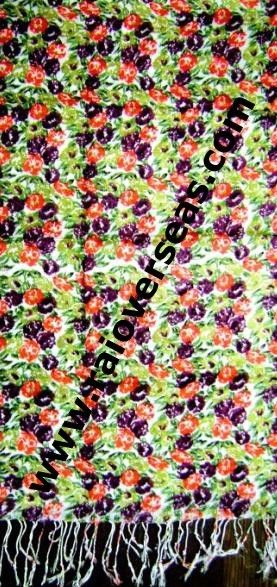 Micro Floral Stole
