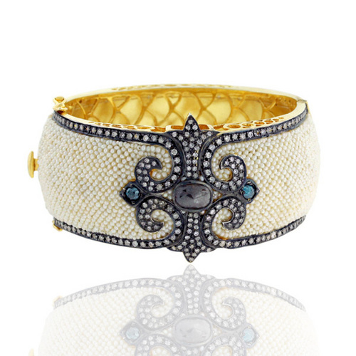 Pearl Wedding Bangle