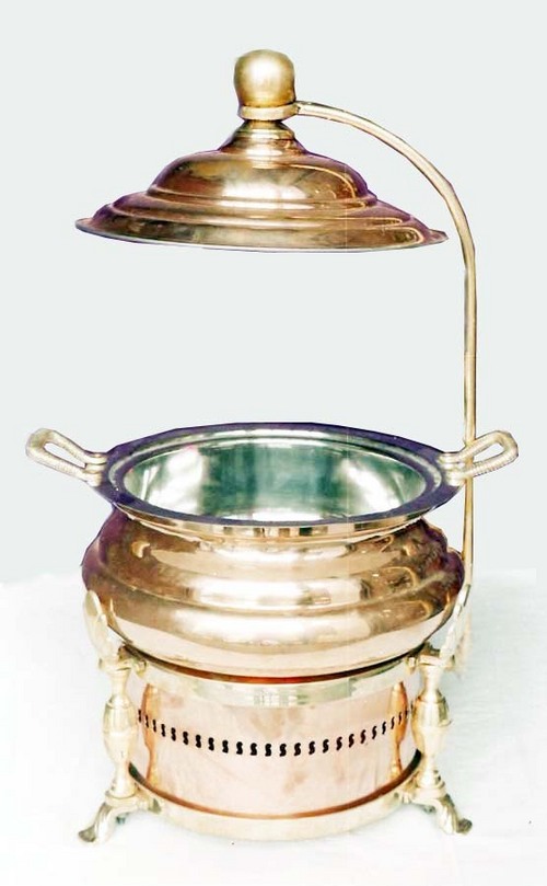 Copper Chafing Dish With Stand