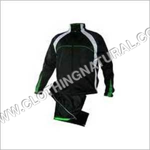 Organic Track Suite - Polyester, S-XXL, Black | Moisture-Wicking, Breathable, Lightweight, Durable, Stylish, Comfortable Fit, Two Side Pockets