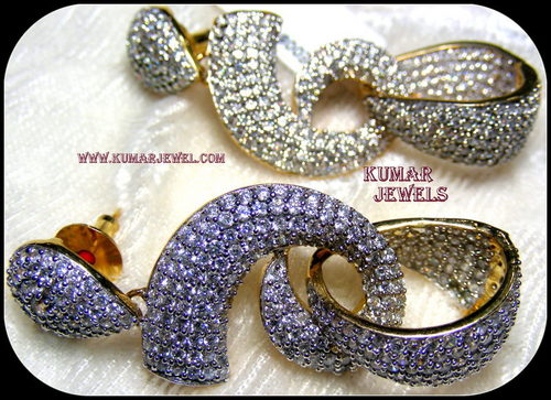 Artificial diamond style earrings,designer,long,hangings,fashion jewelry