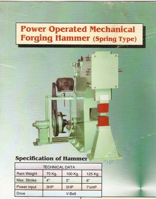Power Operated Forging Hammer